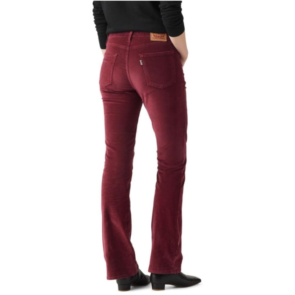 Levi’s 725 High-Rise Bootcut Corduroy Jeans Windsor Wine 29